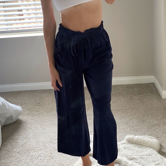 UO | Blue wide leg lounge pants - Picture 2 of 4
